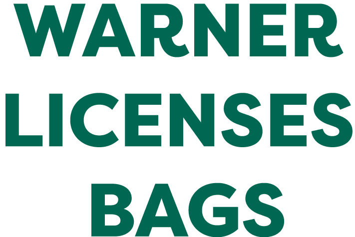 WARNER LICENSES BAGS
